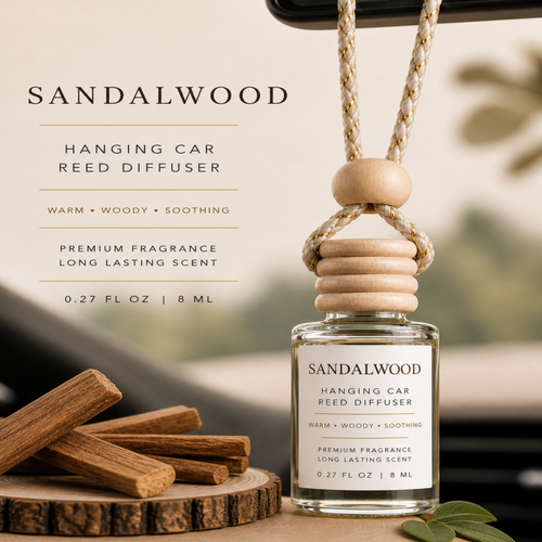 KJL Hanging Car Diffuser – Long Lasting Fragrance