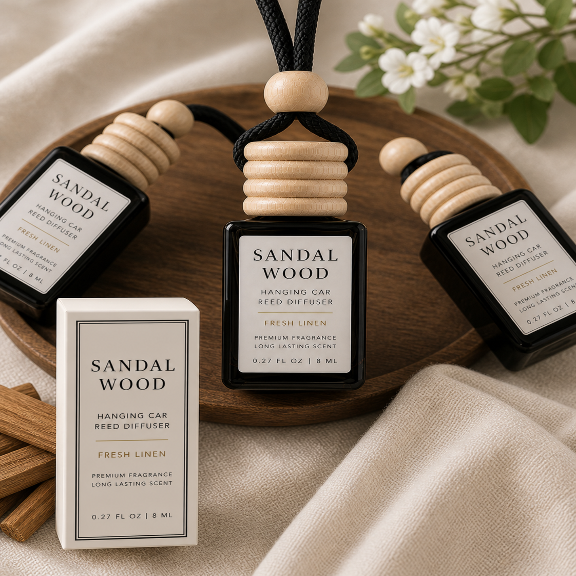 KJL Hanging Car Diffuser – Long Lasting Fragrance