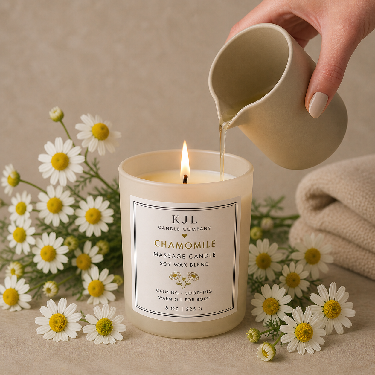 KJL Luxury Massage Candles