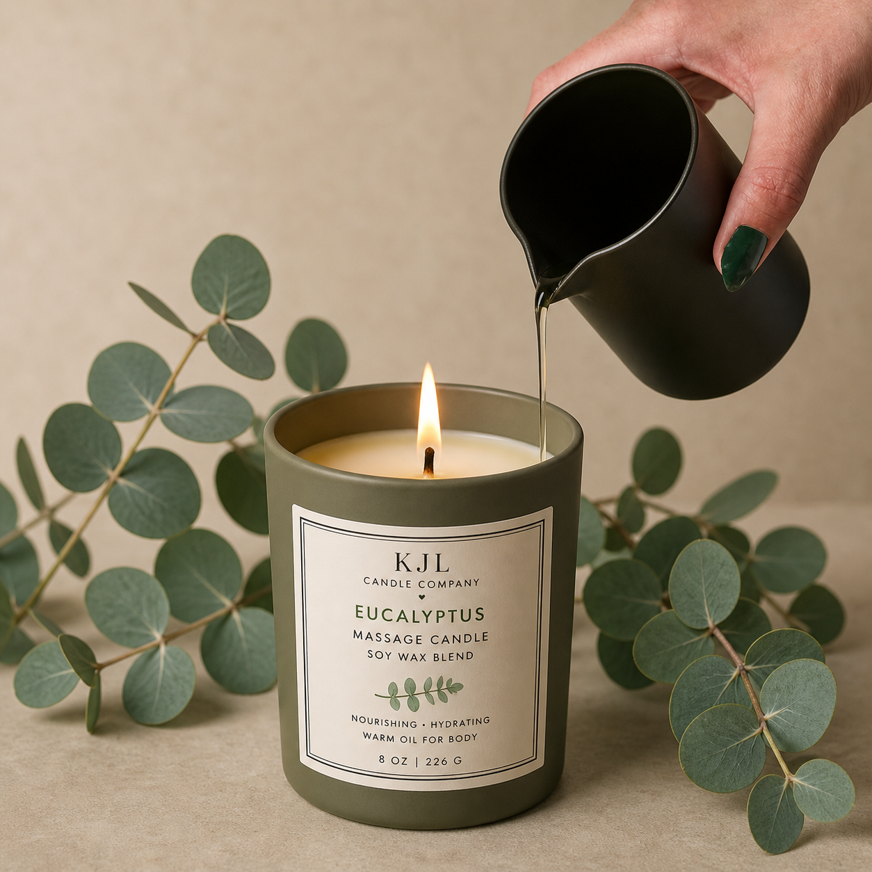 KJL Luxury Massage Candles