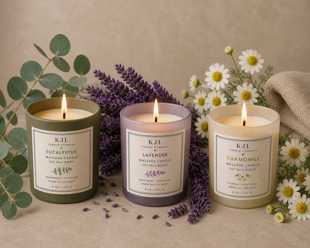 KJL Luxury Massage Candles